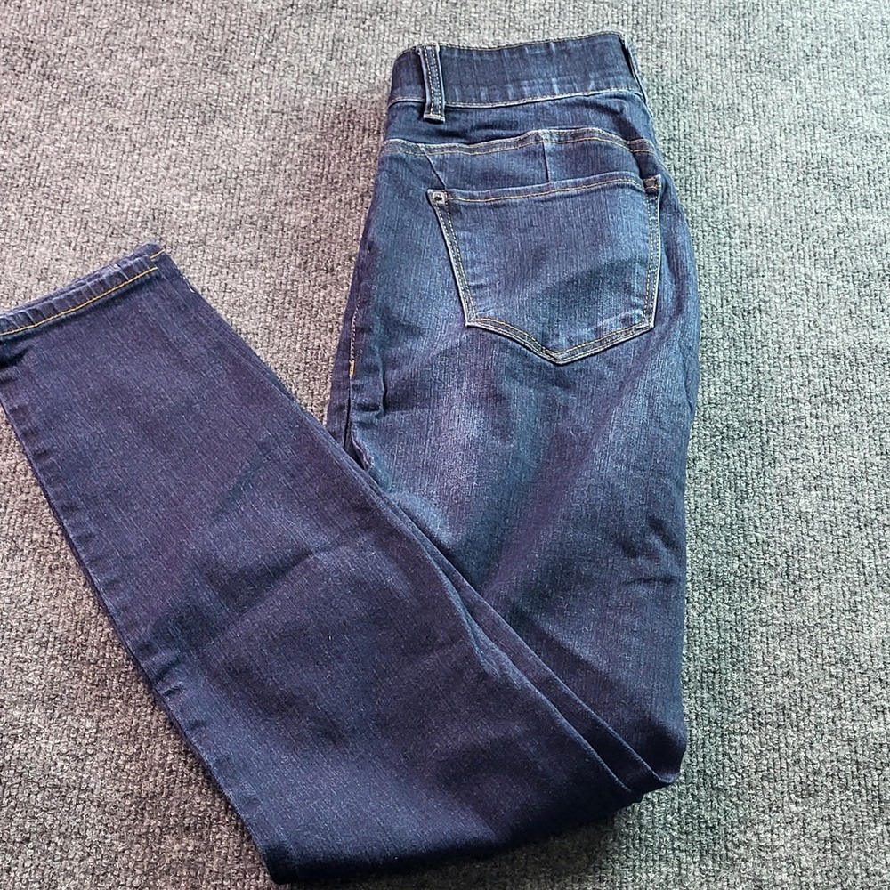 NY & C Curvy Sculpting Skinny Jeans‎ Dark Wash Women's Size 4